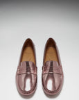 Women's Penny Driving Loafers, rose gold patent leather