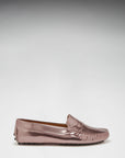 Women's Penny Driving Loafers, rose gold patent leather