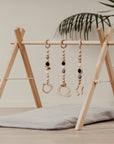 Wooden Baby Gym for Early Development and Play