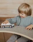 Wooden Balance Board With Grey Felt