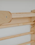 Pikler Triangle Climber with Swedish Wall Add-On (Ages 6m–7y)