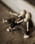 Wooden Beech Doll with Movable Limbs - Enhance Your Child's Imagination with Eco-Friendly Play by Wooden Story at www.brixbailey.com