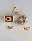 Wooden Nature Blocks with Bee Loving Plants