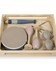 Wooden Musical Instruments Set (5-Piece) – Neutral Orff Music Box