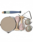 Wooden Musical Instruments Set 5 Piece Neutral Orff