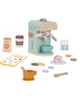 Green Wooden Coffee Maker Playset for Kids