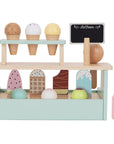 Wooden Ice Cream Stand Play Set for Kids