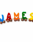 Wooden Letter Train Puzzle for Kids-6