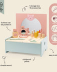 Wooden Makeup Table for Children