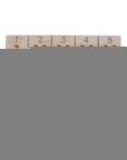 Wooden Montessori Number Learning Board
