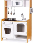 Wooden Toy Kitchen with Lights and Sounds
