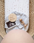 Wooden Pregnancy Milestone Disc Set