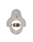 Wooden Penguin Baby Rattle Toy