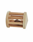 Wooden Turtle Dove Baby Rattle