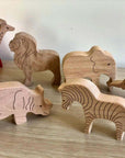 Wooden Safari Animals Set-2