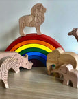 Wooden Safari Animals Set-3