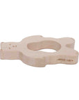Wooden Teether in Teddy Shape