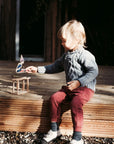 Wooden Acrobat Toy for Skill Development and Concentration - Eco-Friendly & Child-Safe by Wooden Story at www.brixbailey.com