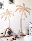 Wooden Wall Decor - Set of Two Palm Trees