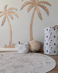 Wooden Wall Decor - Set of Two Palm Trees