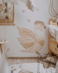 Wooden Wall Decoration - Swan