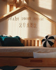 Wooden Wall Sign - Make Some Noise ROARR