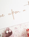 Wooden Wall Sign - Once Upon a Time