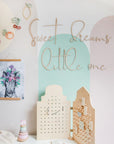 Wooden Wall Sign - Sweet Dreams Little One