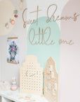 Wooden Wall Sign - Sweet Dreams Little One