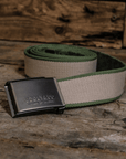 Green Canvas Utility Belt