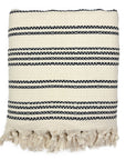 Woven Stripe Turkish Throw