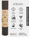 Yoga Studio Oeko-Tex Sticky Yoga Mat 4.5mm
