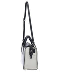 Black Leather Structured Top Handle Bag - Brix and Bailey® - Contemporary Bag, Watch and Accessory Brand
