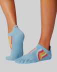ToeSox Low Rise Full Toe Women's Yoga Grip Socks