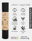 Yoga Studio Oeko-Tex Long & Wide Yoga Mat 4.5mm