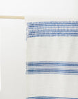 Aden Fabric Yardage - Natural with Blue-1