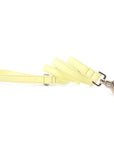 Yellow Leather Dog Lead