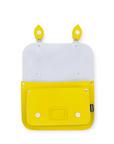 Leather Midi Satchel - Pastel Daffodil Yellow