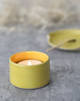 Sun Yellow Classic Tea Light Holders