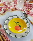 Yellow Trim Placemats - Set of 4