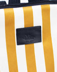 Striped Mustard Backpack for Kids – Durable & Stylish Outdoor Gear by Muni at www.brixbailey.com