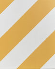 Luxury yellow stripe porcelain tile, premium chevron pattern, durable indoor-outdoor anti-slip tile by Maria Starling Design at brixbailey.com