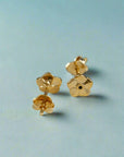 Forget-Me-Not Tiny Gold Vermeil Stud Earrings