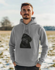Snorty Potato Men’s Hoodie – Cozy Pug Vibes for Dog Lovers!
