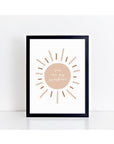 You Are My Sunshine - Light Peach
