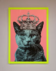 Your Majesty Cat Framed Print