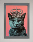 Your Majesty Cat Framed Print