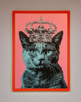 Your Majesty Cat Framed Print