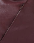 Maroon Leather Shoulder Hobo Bag BRix and Bailey Ethical Bag Brand