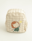Balloon King Personalised School Bag, Hand-Embroidered